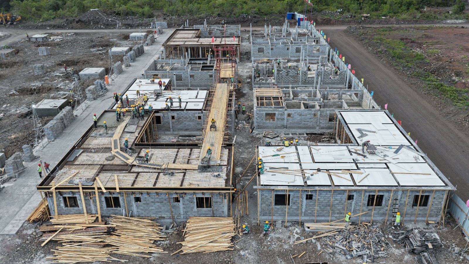 Chantier — maçonnerie